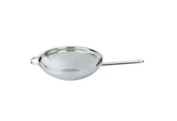 Demeyere Apollo 7 Wok 32 cm - vlakke bodem bij Kookshop de Pepermolen