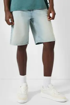 denim short - lichtblauw bij Wehkamp