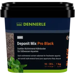 Dennerle Deponit Mix Pro Black bij Aquaplantsonline