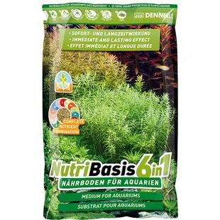 Dennerle NutriBasis 6 in 1 voedingsbodem bij Aquaplantsonline