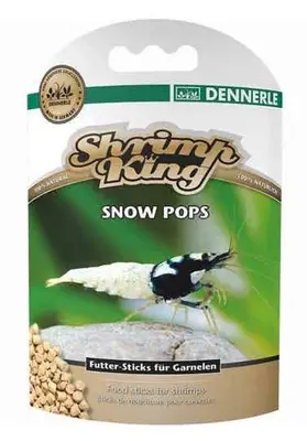Dennerle Shrimp King Snow Pops – 40 g bij ShrimpMania Soest