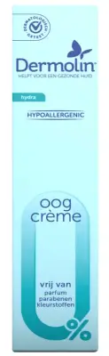 Dermolin Oogcrème Hydra tube (15 ml) bij InternetDrogisterij