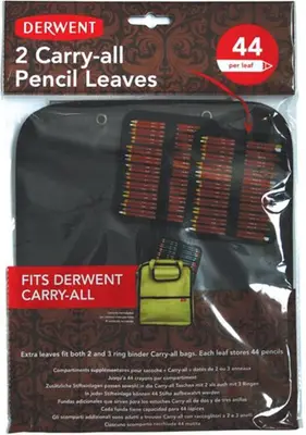 Derwent - Carry-All Canvas Bag - Extra Leaves (2 mapjes) bij HobbyVision