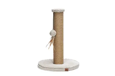 Designed by Lotte Ribbed - Krabpaal - Terracotta - 41x41x70 cm bij Welkoop