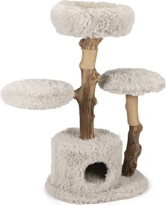 Designed by Lotte Ziza - Krabpaal - Grijs - 100x45x60 cm bij Welkoop