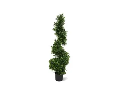 Designplants Buxus spiraal kunstboom (h:100cm) bij Kees Smit Tuinmeubelen