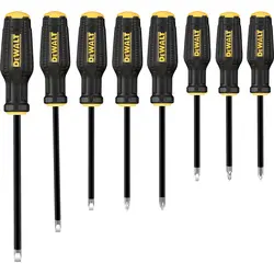 DeWALT schroevendraaierset universeel 8-delig Plat, PH, PZ bij Toolstation Nederland
