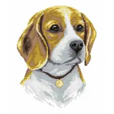 Diamond Painting Beagle bij De Spinnerij