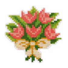Diamond Painting Bloemen magneet - Flowers Magnet bij De Spinnerij