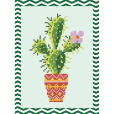 Diamond Painting Cactus bij De Spinnerij