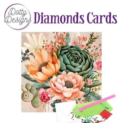 Diamond Painting Kaart Plant Paradise 1 bij Art en Hobby