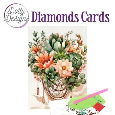 Diamond Painting Kaart Plant Paradise 2 bij Art en Hobby