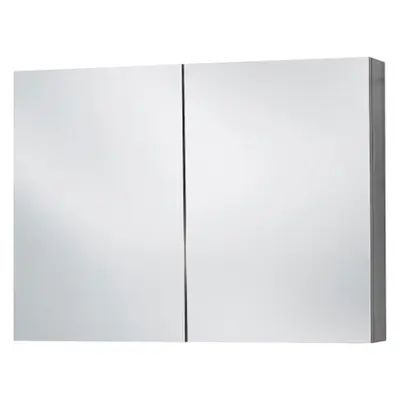 Differnz Somero spiegelkast 80cm antraciet bij Sanitairkamer