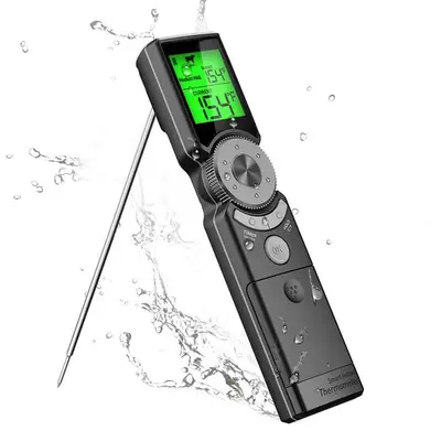 Digitale thermometer, supersnel, spatwaterdicht bij Pizzaovens.shop