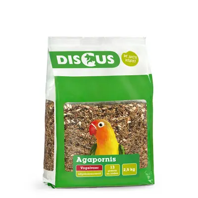 Discus Agaporniden Vogelvoer 2,5 kg bij Discus