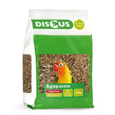 Discus Agaporniden Vogelvoer 5 kg bij Discus