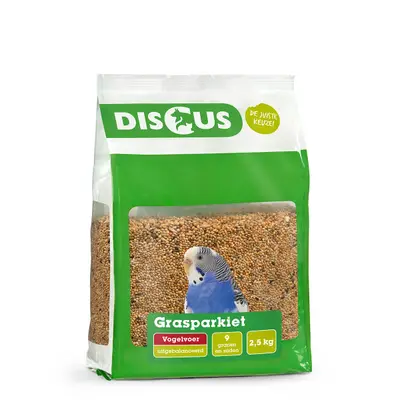 Discus Grasparkieten Vogelvoer 2,5 kg bij Discus