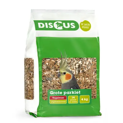 Discus Grote Parkieten Vogelvoer 4 kg bij Discus