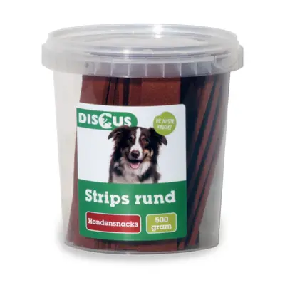Discus Hondensnacks Strips Rund 500gr bij Discus