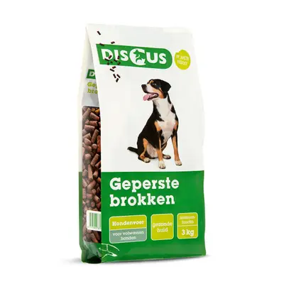 Discus Premium Geperste Brokken Hondenvoer 3 kg bij Discus