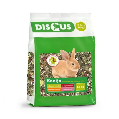 Discus Premium Konijnenvoer Wortel-Kruiden 2,5kg bij Discus