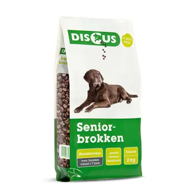 Discus Senior Brokken Hondenvoer 2 kg bij Discus
