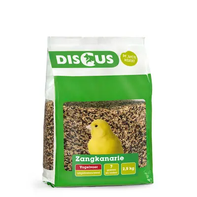 Discus Zangkanaries Vogelvoer 2,5 kg bij Discus