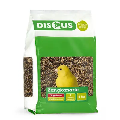 Discus Zangkanaries Vogelvoer 5 kg bij Discus