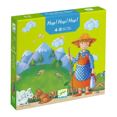 djeco bordspel hop!hop!hop! bij ilovespeelgoed