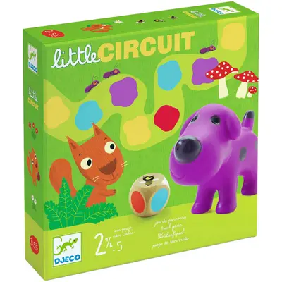 djeco bordspel little circuit bij ilovespeelgoed