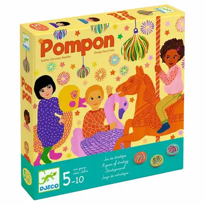 djeco bordspel pompon bij ilovespeelgoed