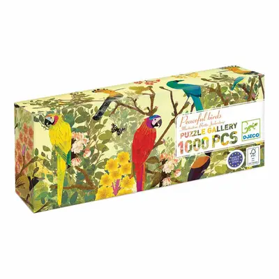djeco puzzel peaceful birds - 1000st bij ilovespeelgoed