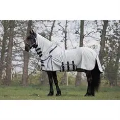 DKR SPORTS BIG NECK HOODY ECZEEMDEKEN Grijs bij De Kroo Ruitersport