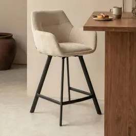Draaibare barkruk stof bij LUMZ