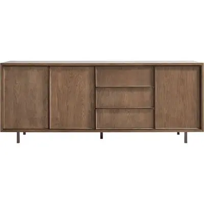 Dressoir Calvo80x200x45 cm bruin bij Pronto Wonen
