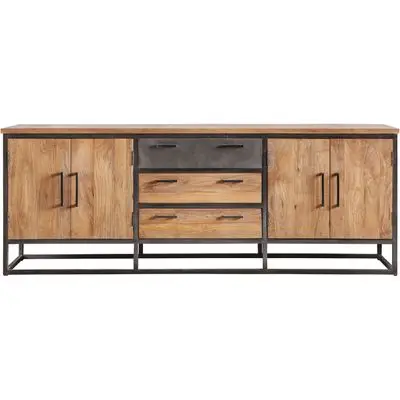 Dressoir Mesola(220 Cm) mango natural bij Pronto Wonen