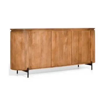 Dressoir Viktor Lichtbruin - 180x80x40 cm bij Woonexpress