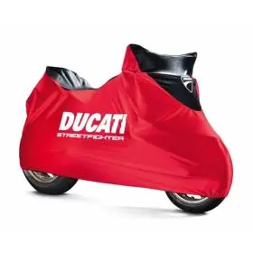 Ducati Indoor Motorhoes Streetfighter bij Goedhart Motoren