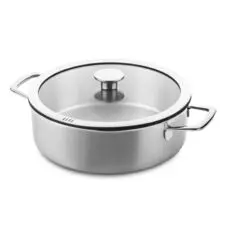 DUCQ Downdraft Braadpan 26 cm - RVS bij OnlinePannen