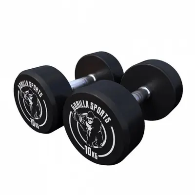 Dumbbell set 20 kg - 2 x 10 kg bij Gorilla Sports