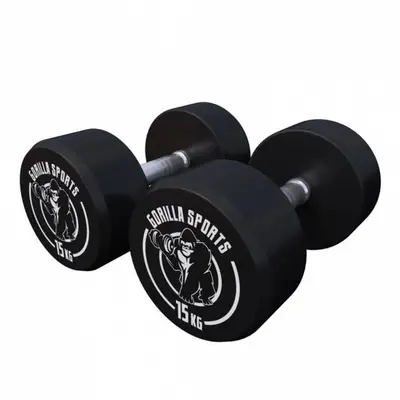 Dumbbell set 30 kg - 2 x 15 kg bij Gorilla Sports
