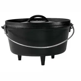 Dutch Oven Lodge Camp L10DCO3 Hoog ø25,4 cm bij Kookexpert