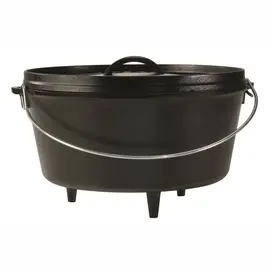 Dutch Oven Lodge Camp L12DCO3 Hoog ø30,5 cm bij Kookexpert