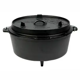 Dutch Oven Valhal Outdoor Met Pootjes Outdoor 12 L bij Kookexpert