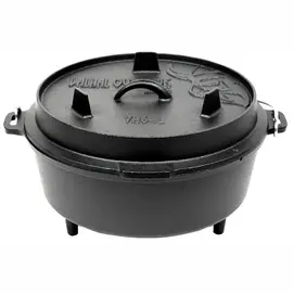 Dutch Oven Valhal Outdoor Met Pootjes Outdoor 6,1 L bij Kookexpert