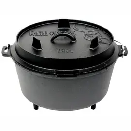 Dutch Oven Valhal Outdoor Met Pootjes Outdoor 8 L bij Kookexpert
