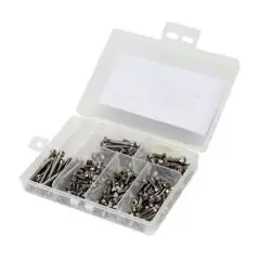 Dynamite RVS schroeven set voor Axial SCX10 bij TopRC