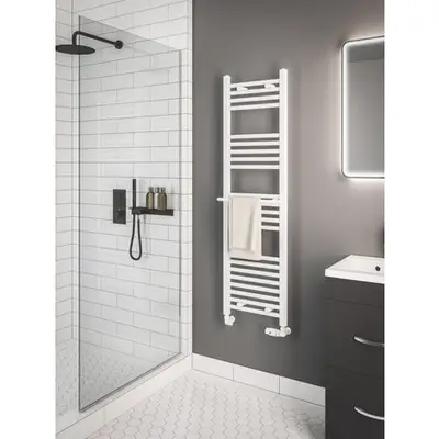 Eastbrook handdoekbeugel 40cm wit (mat) bij Sanitairkamer
