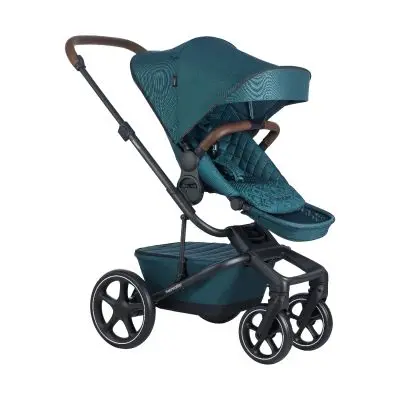 Easywalker Harvey 5 Premium Kinderwagen - Jade Green bij Baby-Dump