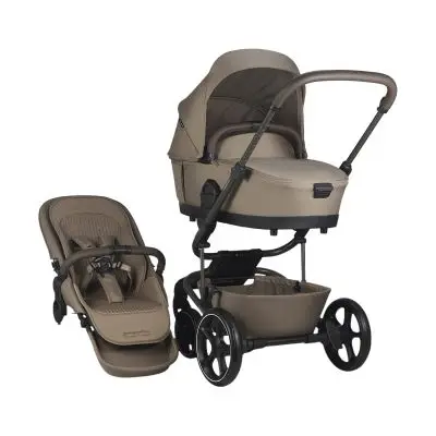 Easywalker Harvey NXT 2-in-1 Kinderwagen - Mocha Brown bij Baby-Dump